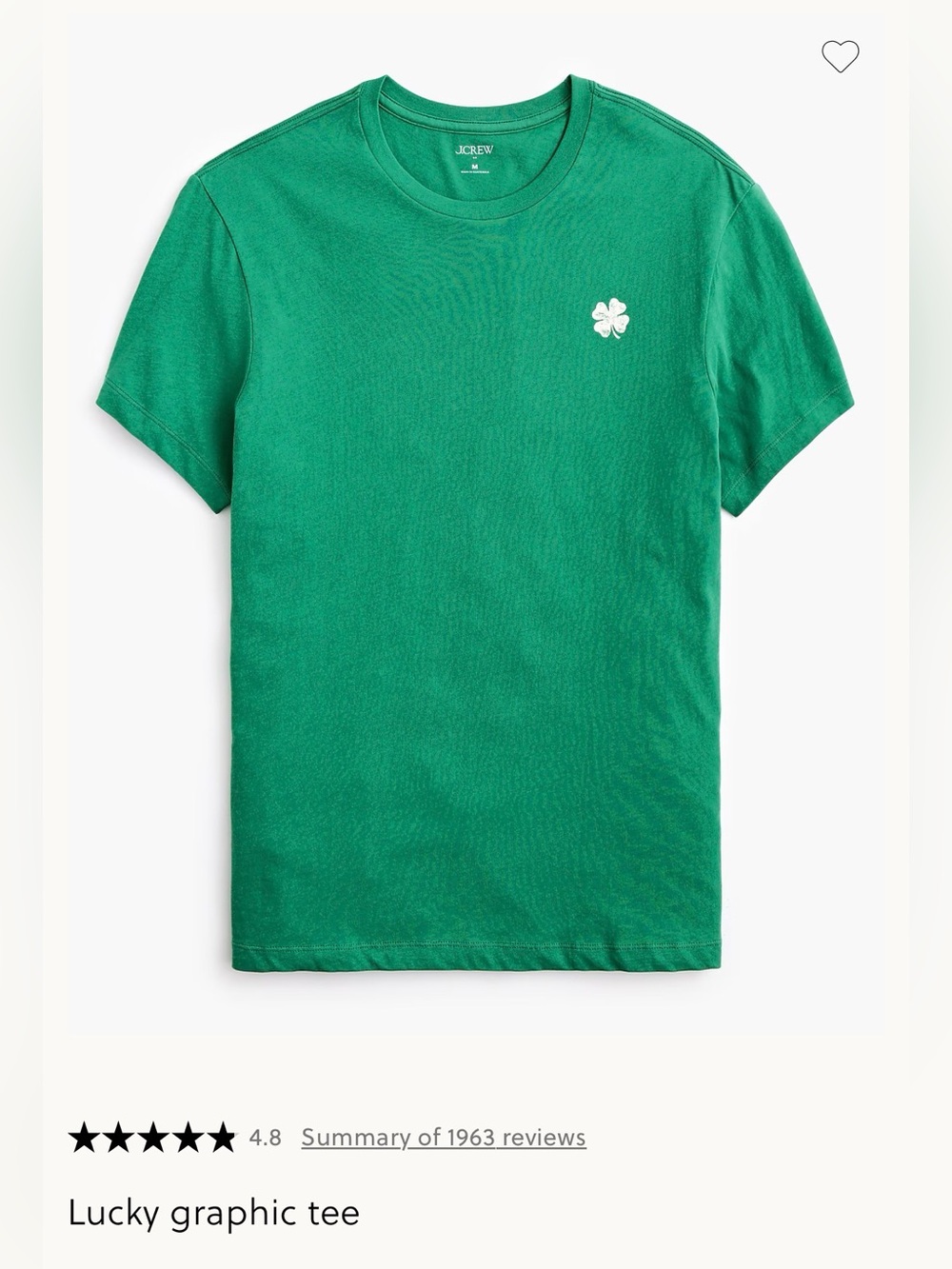 J. Crew Lucky Tee
